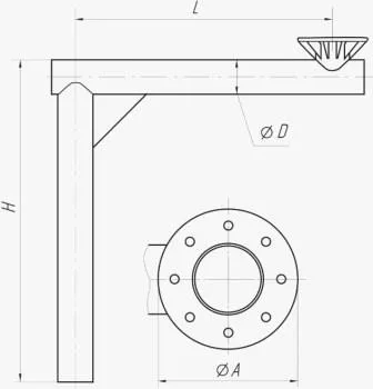 Выносные фундаменты для опор
