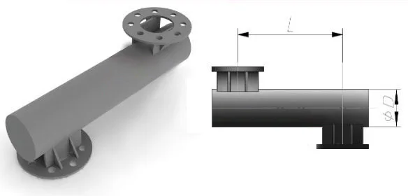 Фундамент металлический для опор ФМ -0,325-1,5 Фундамент металлический для опор ФМ -0,325-1,5