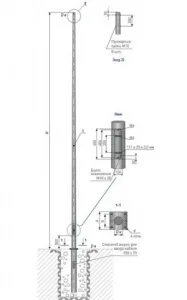 Опора несиловая фланцевая коническая ТАНС.12.052.400 (НФК-6,0-02-ц) OE OPORA ENGINEERING Опора несиловая фланцевая коническая ТАНС.12.052.400 (НФК-6,0-02-ц) OE OPORA ENGINEERING